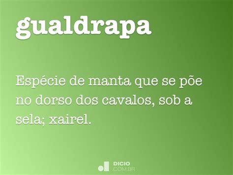 gualtrapa significado.